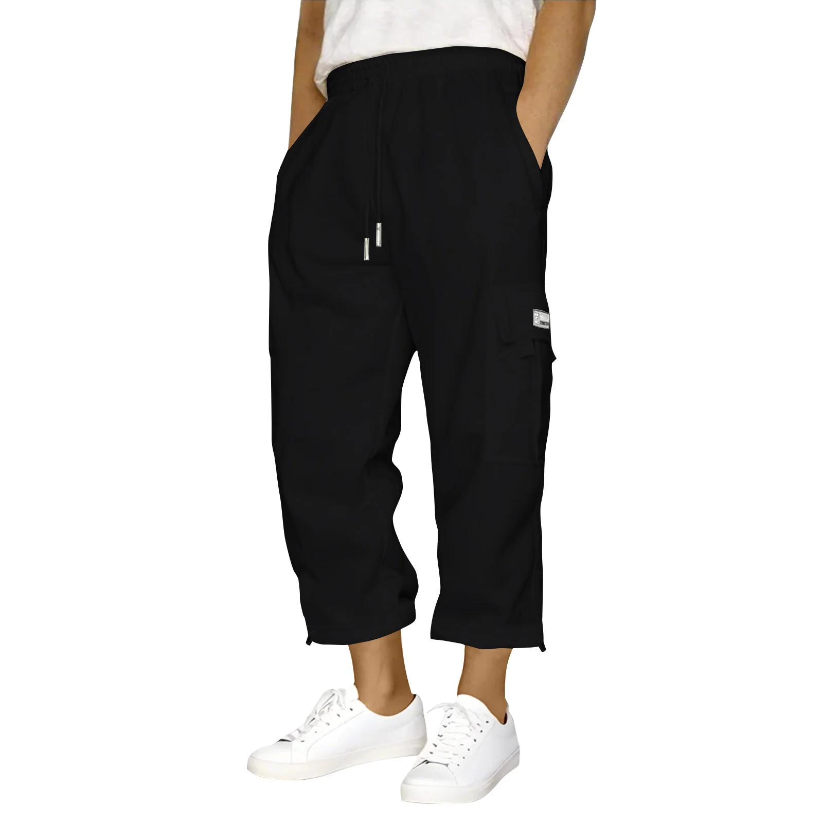 Damen Cargo-Hose mit elastischem Bund und praktischen Seitentaschen Heidi-Mode - Image 10