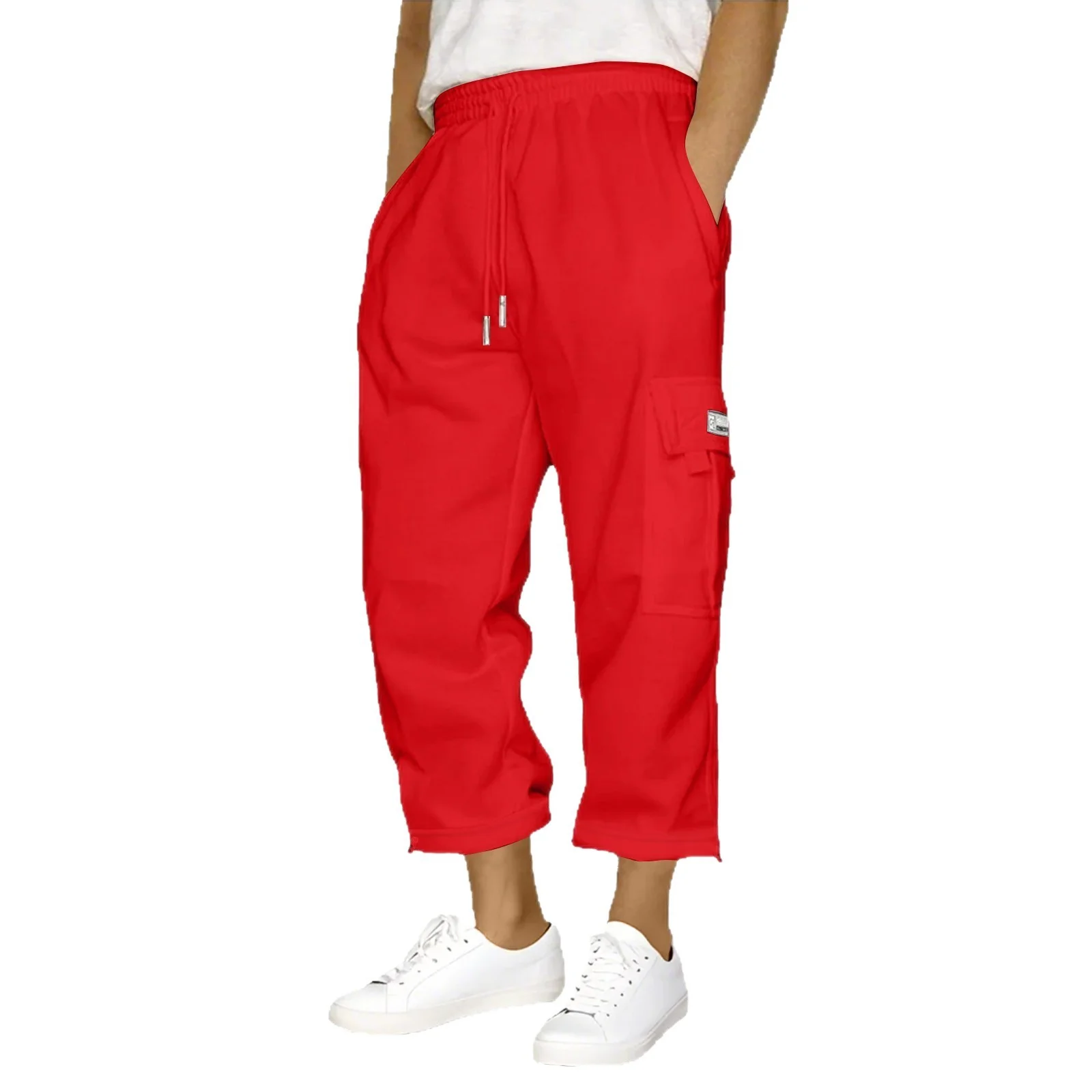 Damen Cargo-Hose mit elastischem Bund und praktischen Seitentaschen Heidi-Mode - Image 8