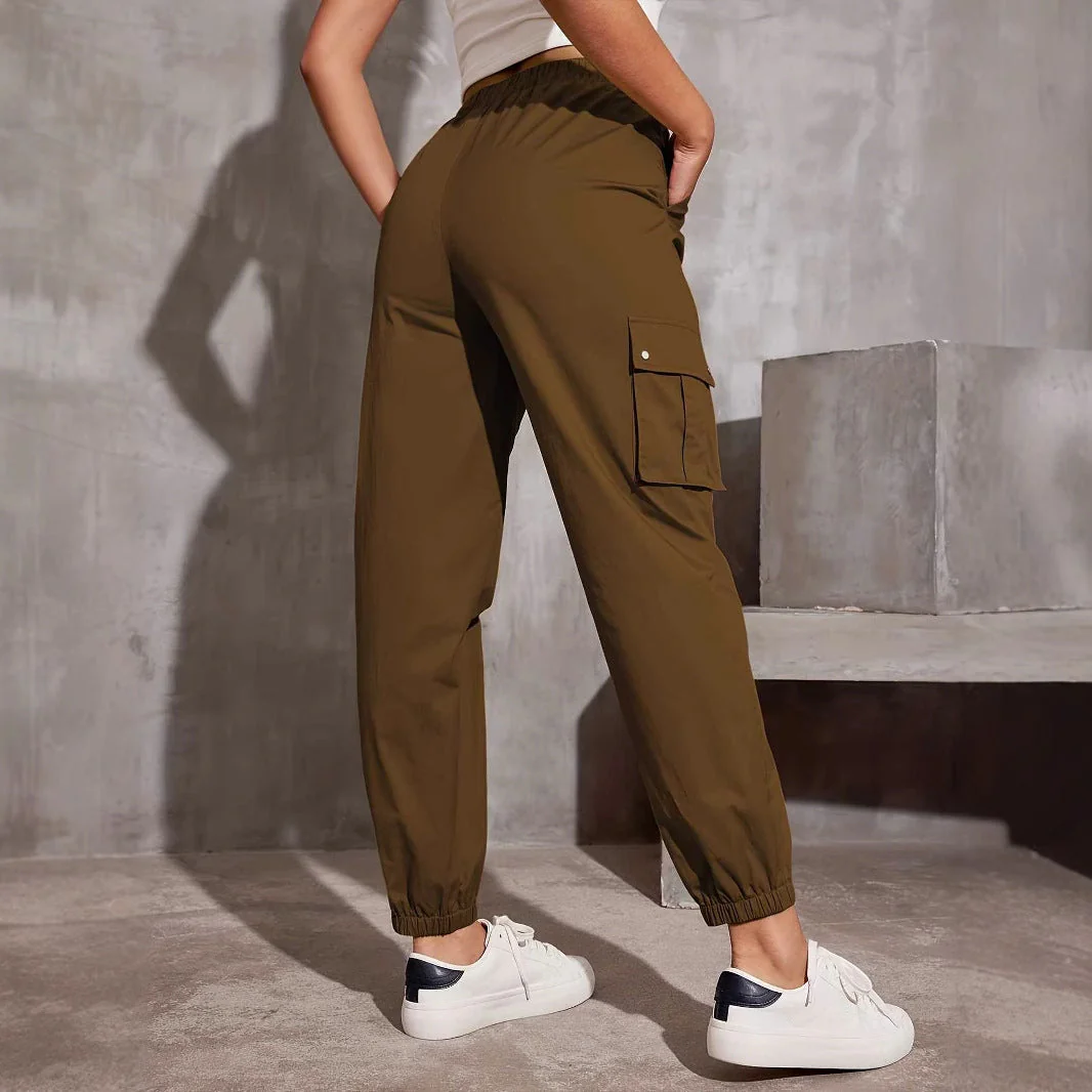 Damen Cargo-Hose mit Ergonomischem Schnitt und Praktischen Taschen Heidi-Mode - Image 2