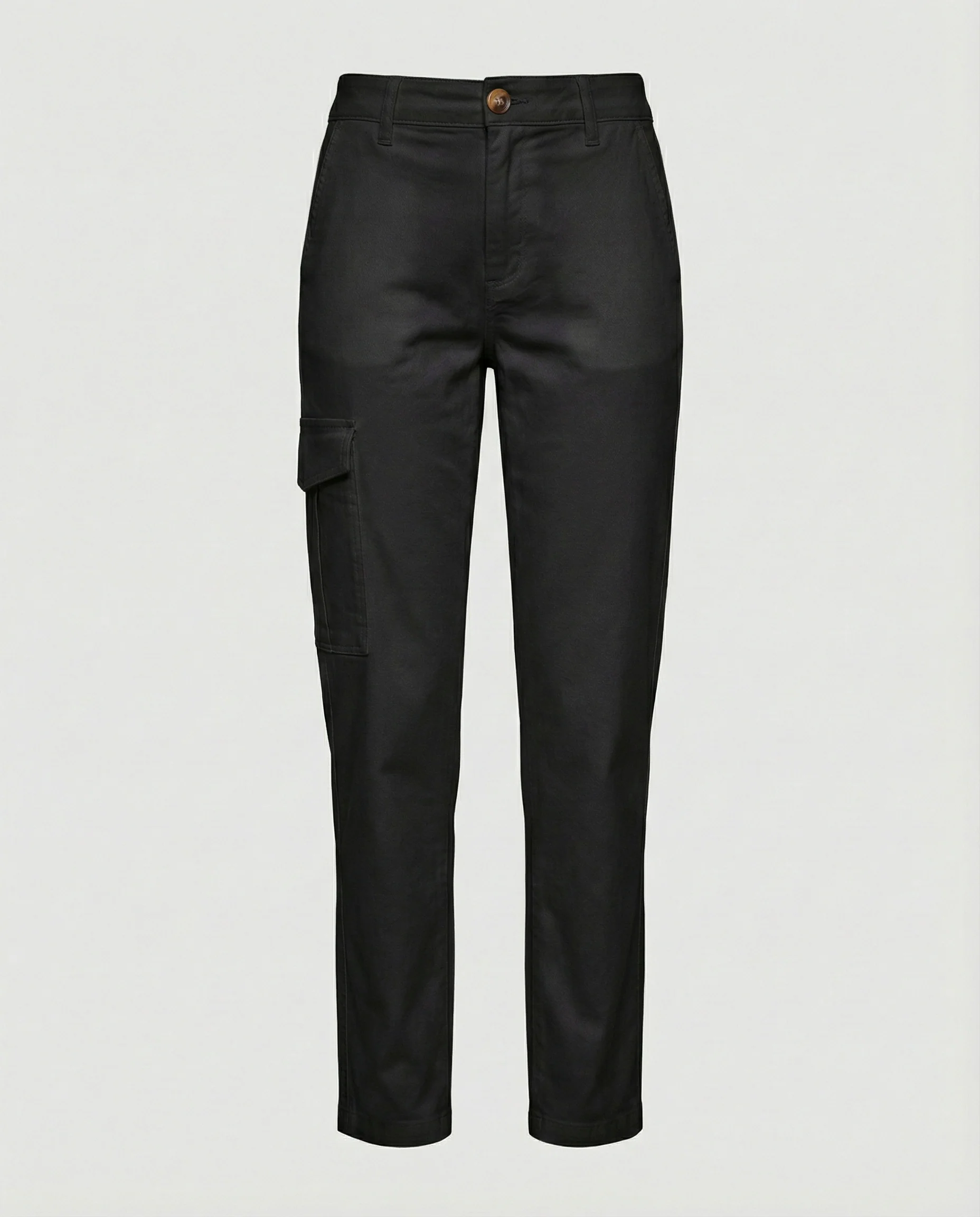 Cargohose Damen mit hohem Bund und Seitentaschen - Image 6
