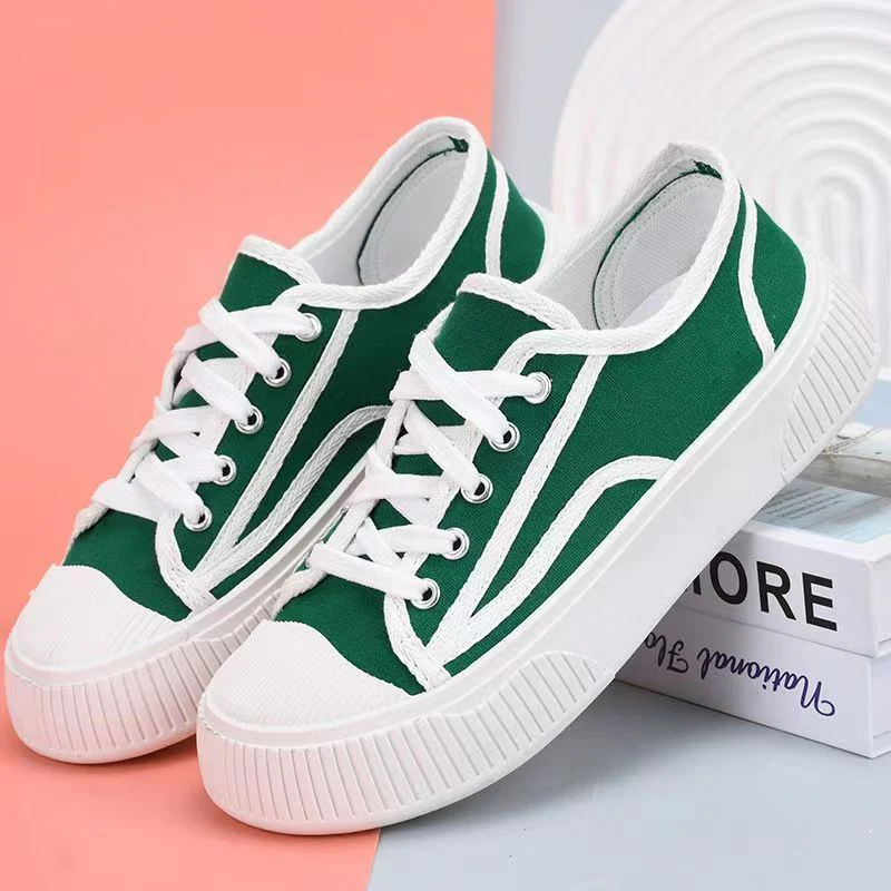 Damen Casual Sneakers mit bequemem, atmungsaktivem Obermaterial Heidi Mode - Image 2