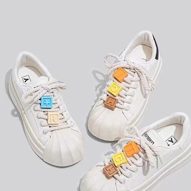 Damen Casual Sneakers mit bunten Schnürsenkeln und komfortabler Plateau-Sohle Heidi Mode - Image 5