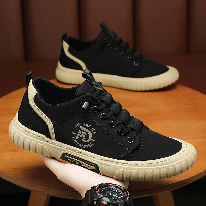 Damen Casual Sneakers mit textiler Oberseite und bequemem Fußbett Heidi Mode - Image 2