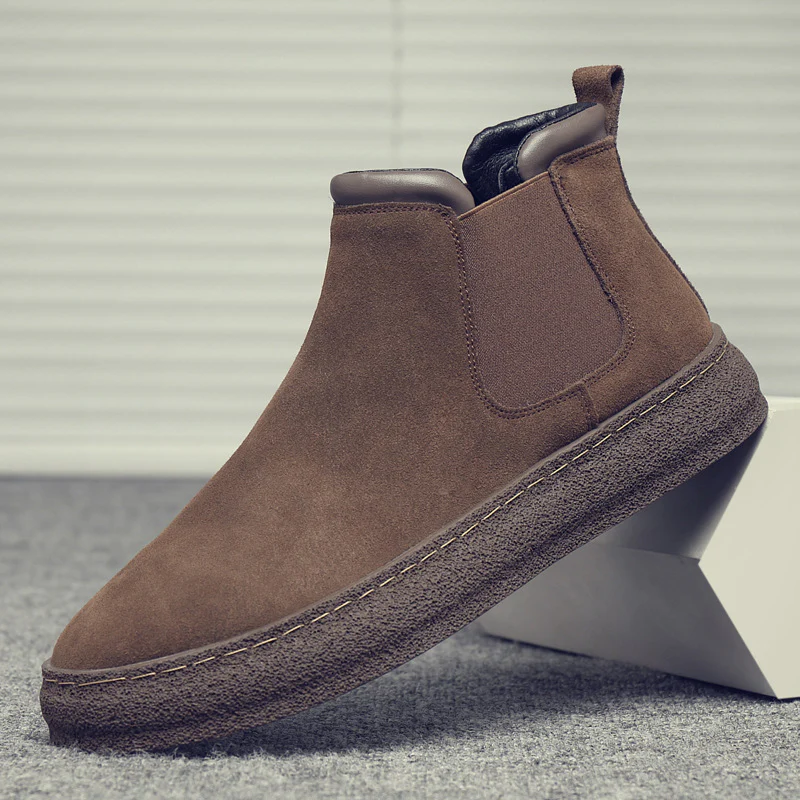 Damen Chelsea Boots mit eleganter Wildleder-Oberfläche Heidi Mode - Image 8