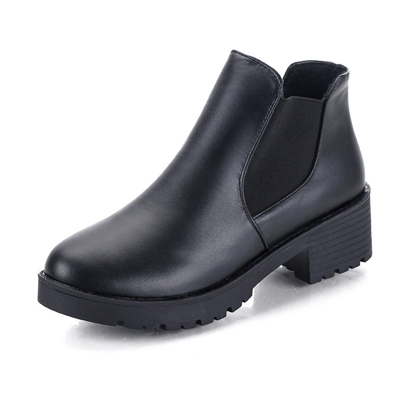Damen Chelsea-Stiefel mit elastischen Einsätzen und komfortabler Laufsohle Heidi Mode - Image 5