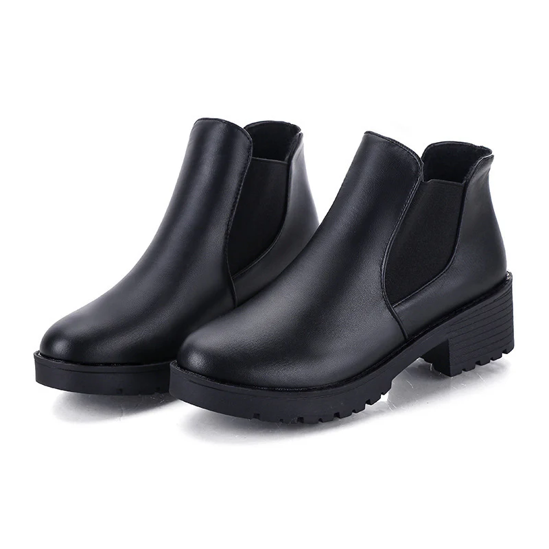 Damen Chelsea-Stiefel mit elastischen Einsätzen und komfortabler Laufsohle Heidi Mode - Image 6