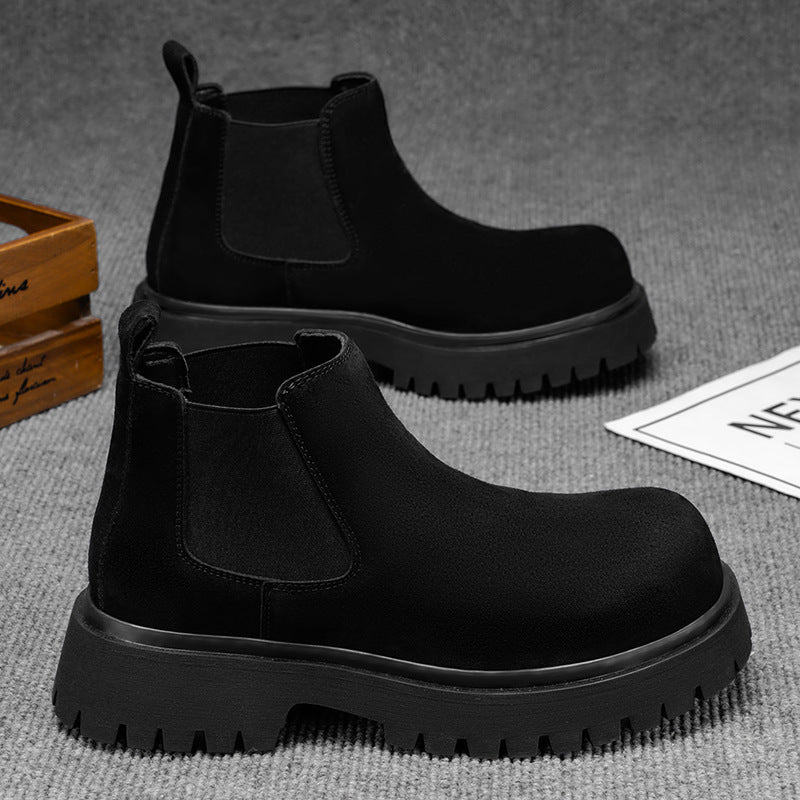 Damen Chelsea-Stiefel mit rutschfester Profilsohle und robustem Obermaterial Heidi Mode - Image 2