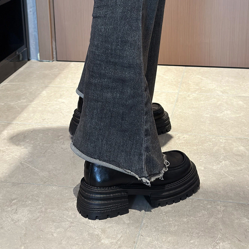 Damen Chunky Chelsea Boots mit rutschfester Gummisohle und stabiler Plattform Heidi Mode - Image 7