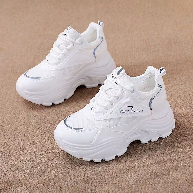 Damen Chunky Fashion Sneakers mit atmungsaktiven Mesh-Einsätzen und rutschfester Sohle Heidi Mode - Image 7