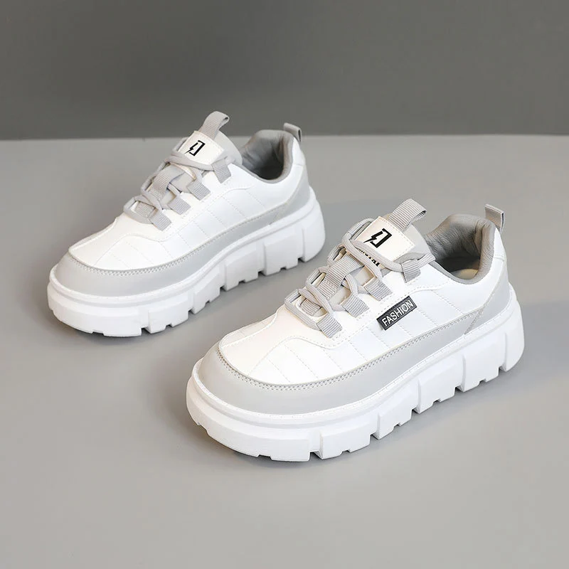 Damen Chunky Fashion Sneakers mit dämpfender Profilsohle Heidi Mode - Image 6