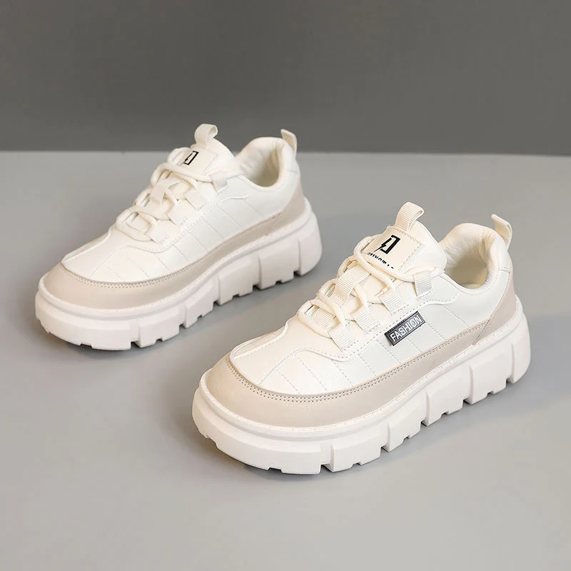 Damen Chunky Fashion Sneakers mit dämpfender Profilsohle Heidi Mode - Image 8