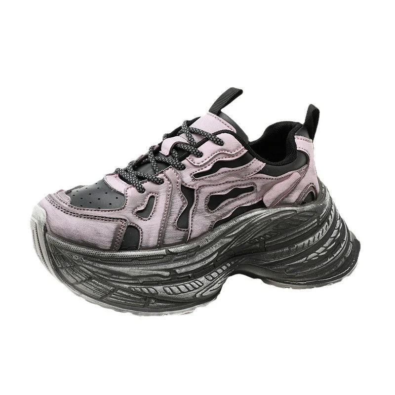 Damen Chunky Fashion Sneakers mit einzigartigem Profil und atmungsaktiver Oberfläche Heidi Mode - Image 5