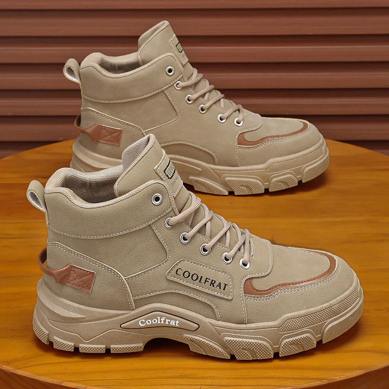 Damen Chunky High-Top Sneakers mit rutschfester Sohle und verstärkter Dämpfung Heidi Mode - Image 6