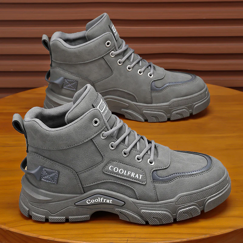 Damen Chunky High-Top Sneakers mit rutschfester Sohle und verstärkter Dämpfung Heidi Mode - Image 7