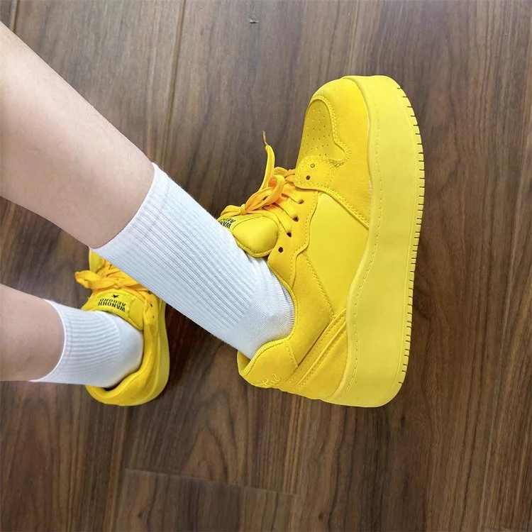 Damen Chunky Lifestyle Sneakers mit trendiger Plateausohle Heidi Mode - Image 5
