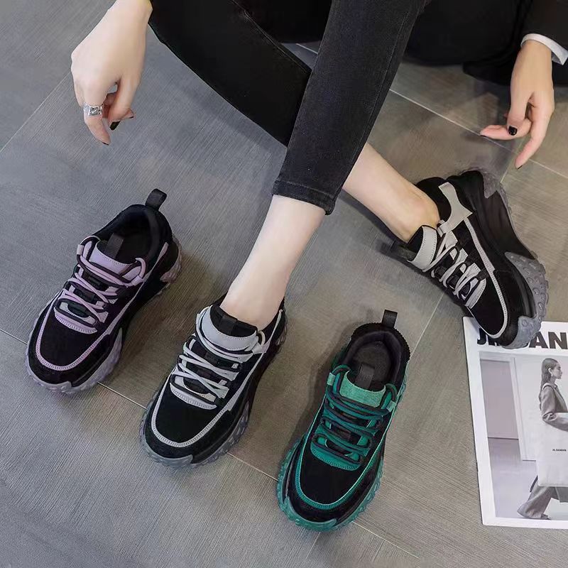 Damen Chunky Lifestylesneaker mit atmungsaktivem Obermaterial und innovativer Dämpfung Heidi Mode - Image 4