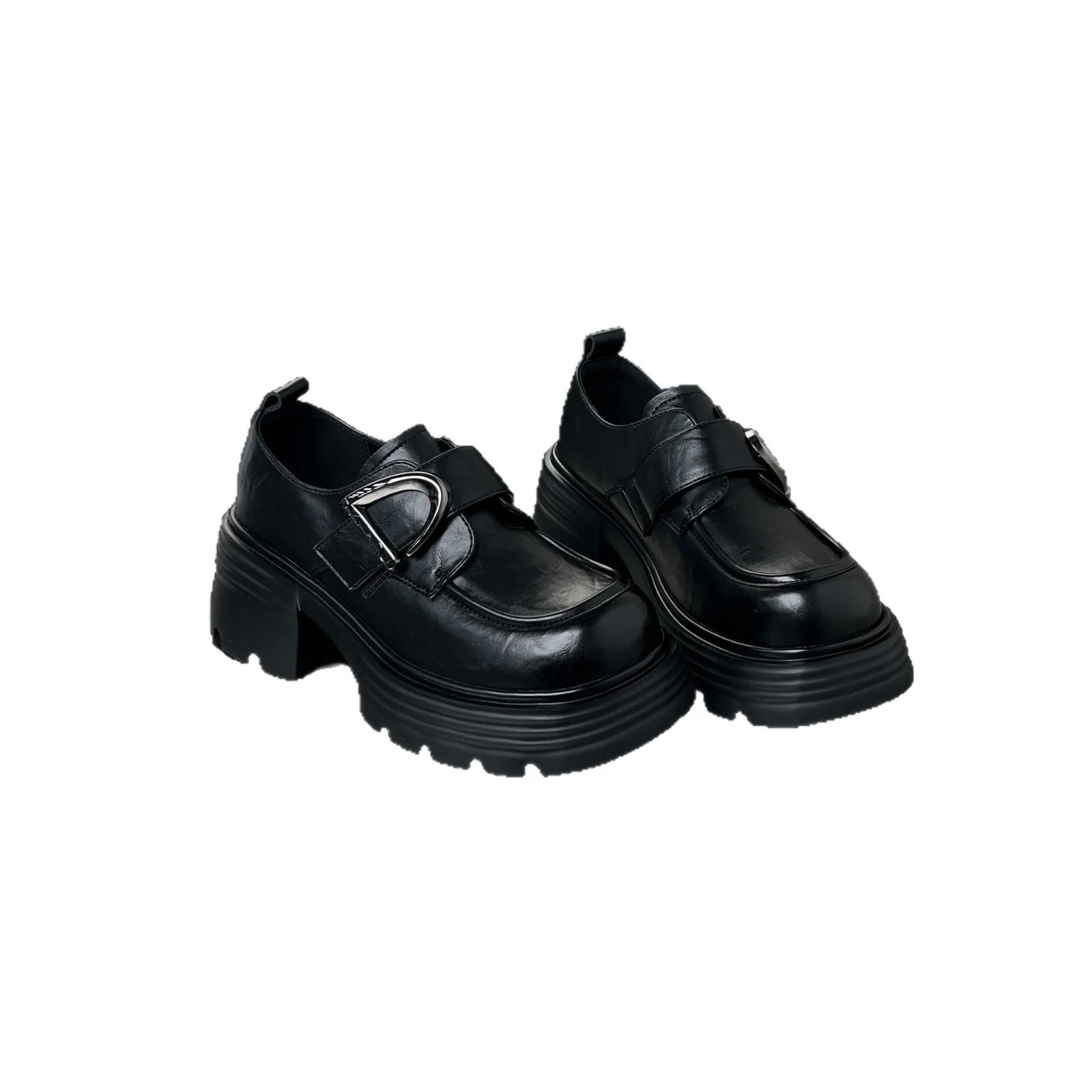 Damen Chunky Loafers mit dekorativem Schnallenverschluss Heidi Mode - Image 5