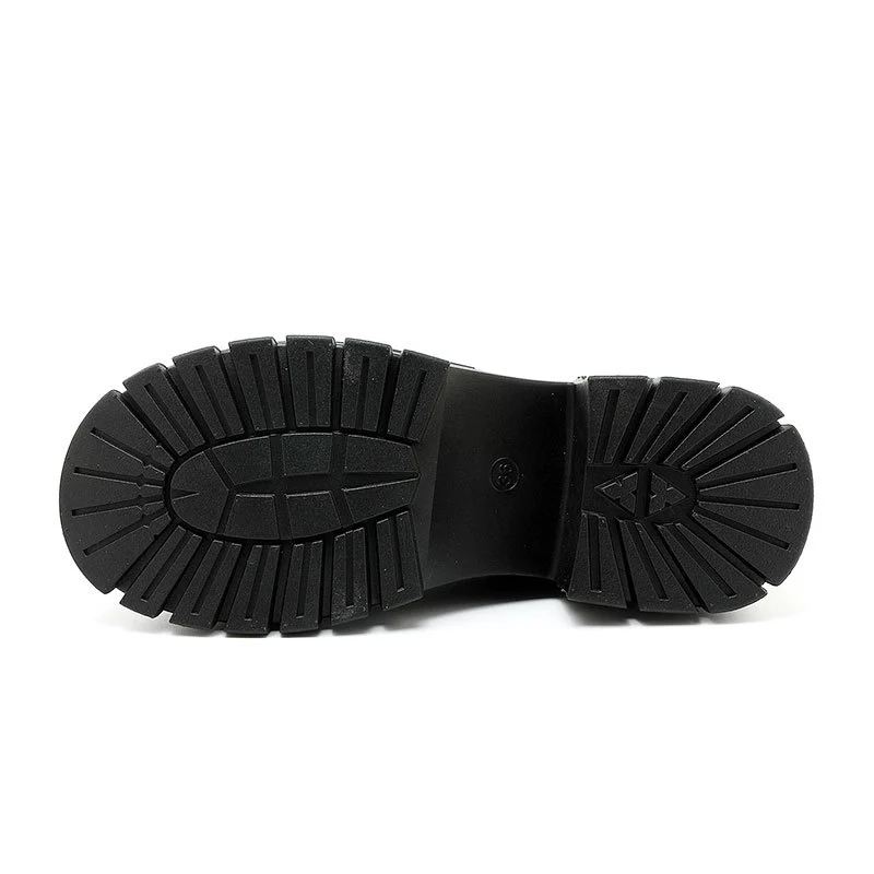 Damen Chunky Loafers mit modischem Schnallen-Design Heidi Mode - Image 4