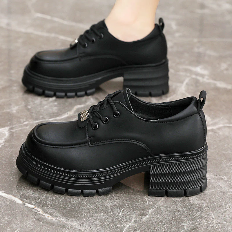 Damen Chunky Plateauschuhe mit modischem Design und sportlichem Profil Heidi Mode - Image 3