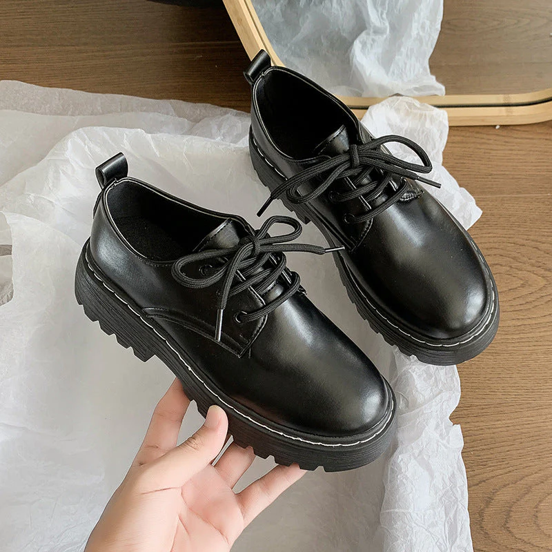 Damen Chunky Schnürschuhe mit Robustem Profil und Modischem Design Heidi-Mode - Image 4