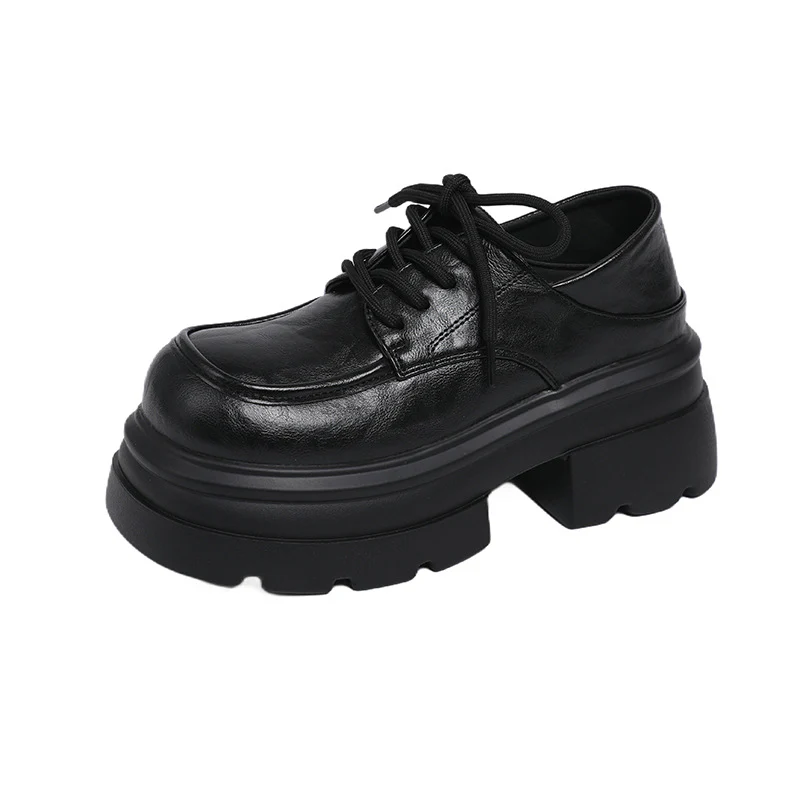 Damen Chunky Schnürschuhe mit robuster Plattform und stylishen Akzenten Heidi Mode - Image 7