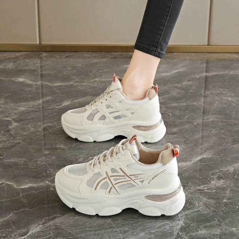 Damen Chunky Sneaker mit atmungsaktivem Mesh und komfortabler Dämpfung Heidi Mode - Image 7