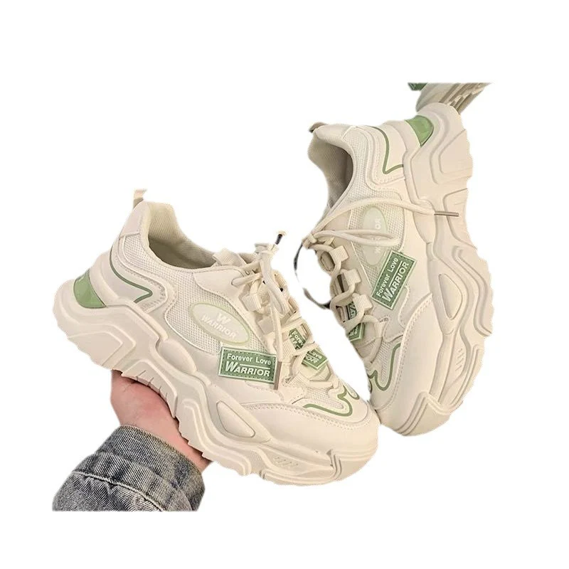 Damen Chunky-Sneaker mit atmungsaktivem Obermaterial und rutschfester Sohle Heidi Mode - Image 4