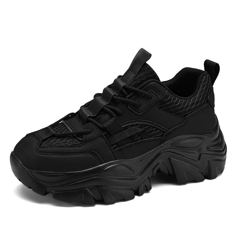 Damen Chunky Sneaker mit atmungsaktivem Obermaterial und rutschfester Sohle Heidi Mode - Image 8