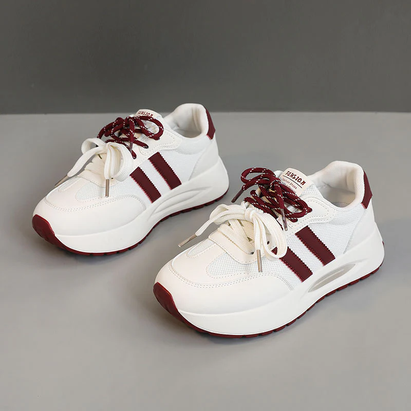 Damen Chunky Sneaker mit atmungsaktiver Mesh-Oberfläche und dämpfender Sohle Heidi Mode - Image 7
