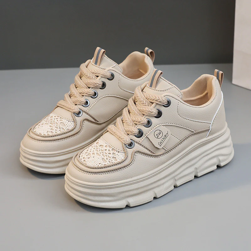 Damen Chunky Sneaker mit dämpfendem Sohlenprofil und modischem Design Heidi Mode - Image 7
