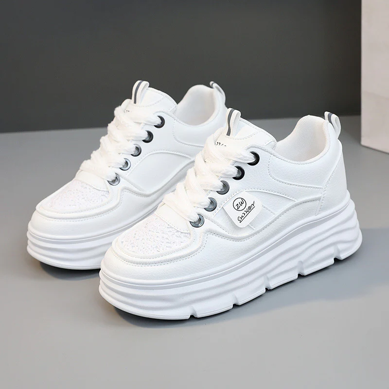 Damen Chunky Sneaker mit dämpfendem Sohlenprofil und modischem Design Heidi Mode - Image 8