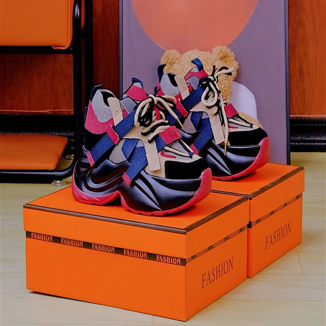 Damen Chunky-Sneaker mit modischem Design und maximalem Komfort Heidi Mode - Image 3