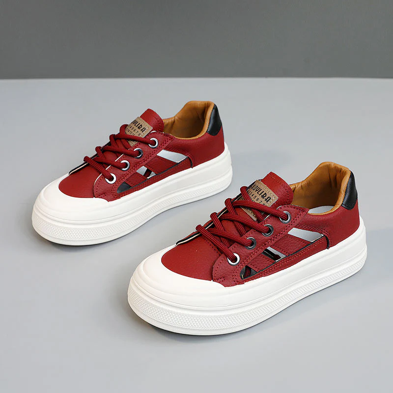 Damen Chunky Sneaker mit modischem Farbkontrast und bequemer Dämpfung Heidi Mode - Image 6