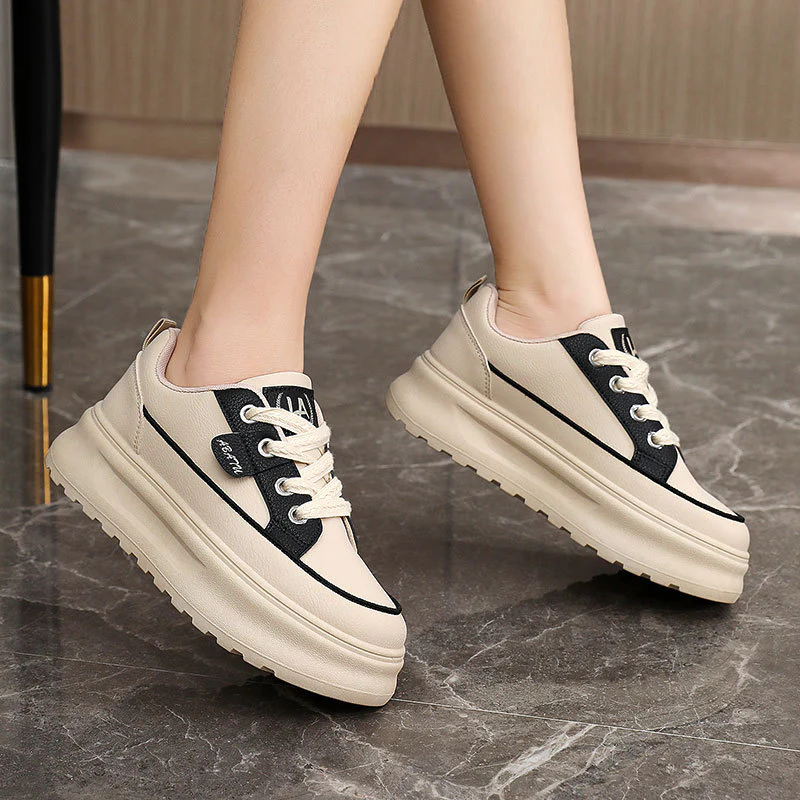 Damen Chunky Sneaker mit modischem Mehrfarbendesign und komfortabler Dämpfung Heidi Mode - Image 3