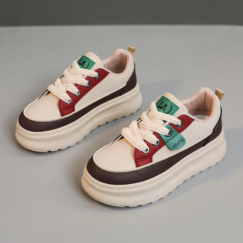 Damen Chunky Sneaker mit modischem Mehrfarbendesign und komfortabler Dämpfung Heidi Mode - Image 8