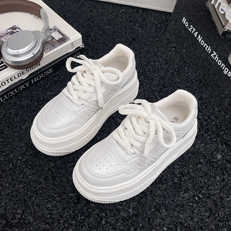 Damen Chunky Sneaker mit modischem Plateau und atmungsaktivem Obermaterial Heidi Mode - Image 4