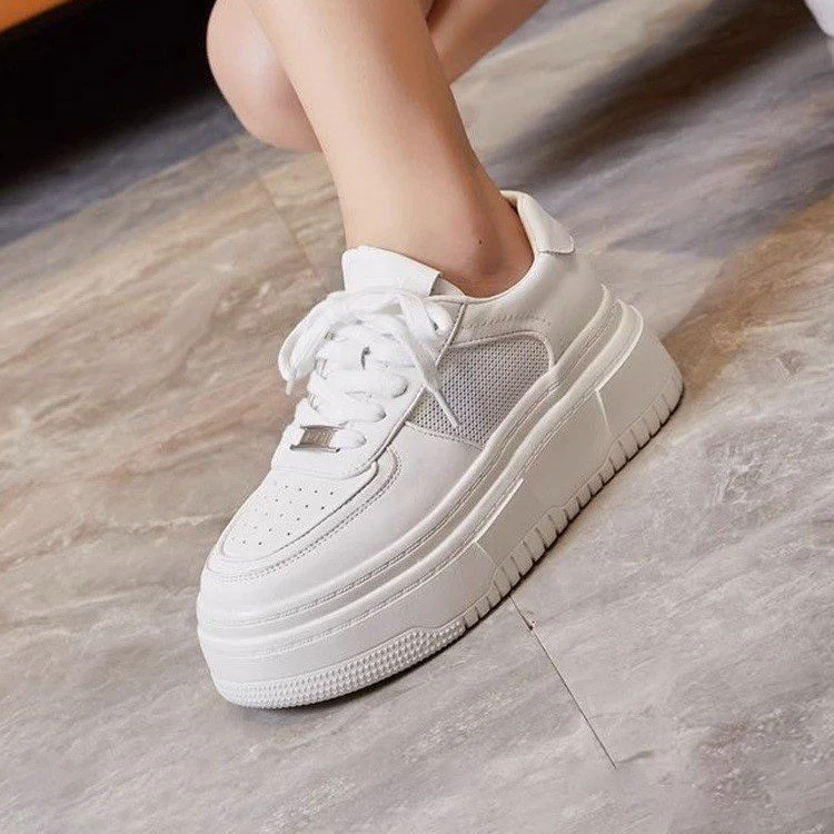 Damen Chunky Sneakers mit atmungsaktivem Mesh-Obermaterial und modischem Design Heidi Mode - Image 2