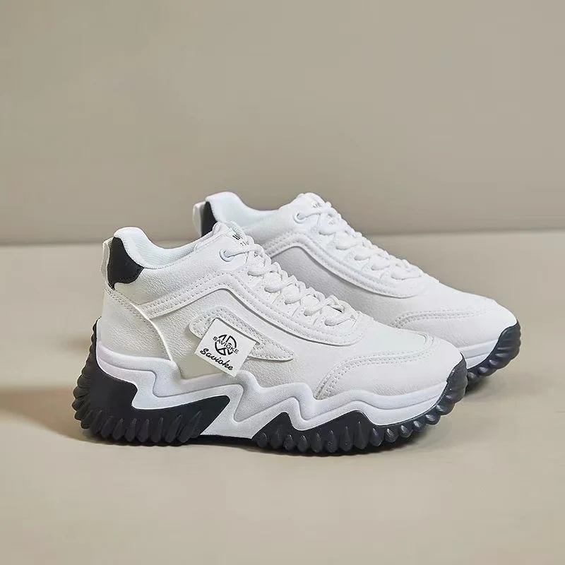 Damen Chunky Sneakers mit atmungsaktivem Obermaterial und dämpfender Sohle Heidi Mode - Image 2