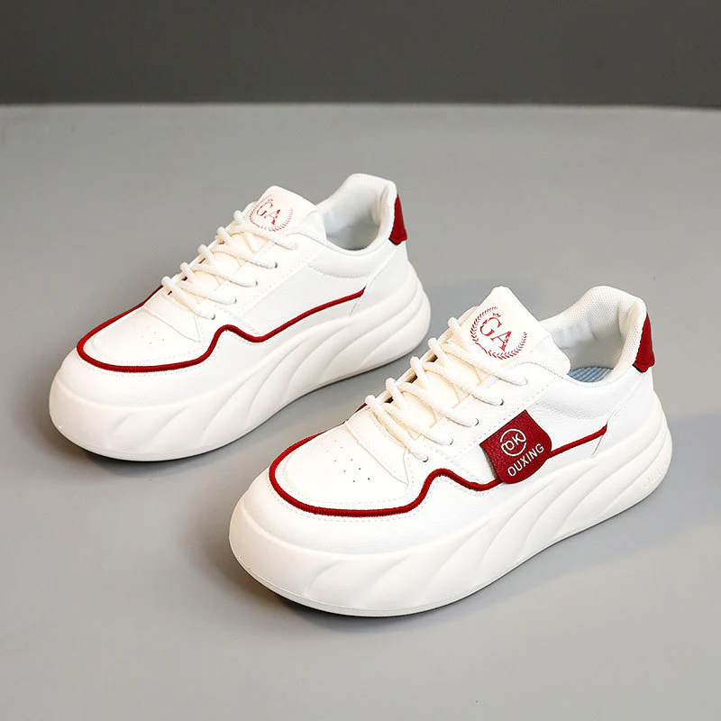 Damen Chunky Sneakers mit atmungsaktivem Obermaterial und komfortabler Dämpfung Heidi Mode - Image 9