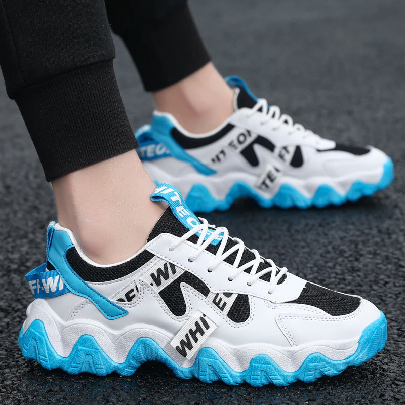 Damen Chunky Sneakers mit atmungsaktivem Obermaterial und rutschfester Laufsohle Heidi Mode - Image 2