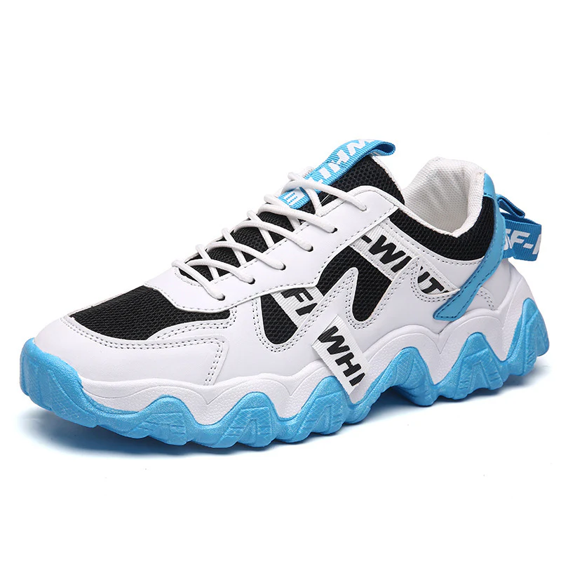 Damen Chunky Sneakers mit atmungsaktivem Obermaterial und rutschfester Laufsohle Heidi Mode - Image 5
