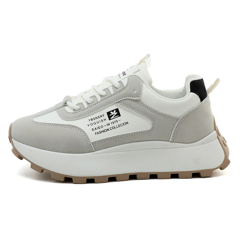 Damen Chunky Sneakers mit atmungsaktiven Mesh-Einsätzen und dämpfender Sohle Heidi Mode - Image 6