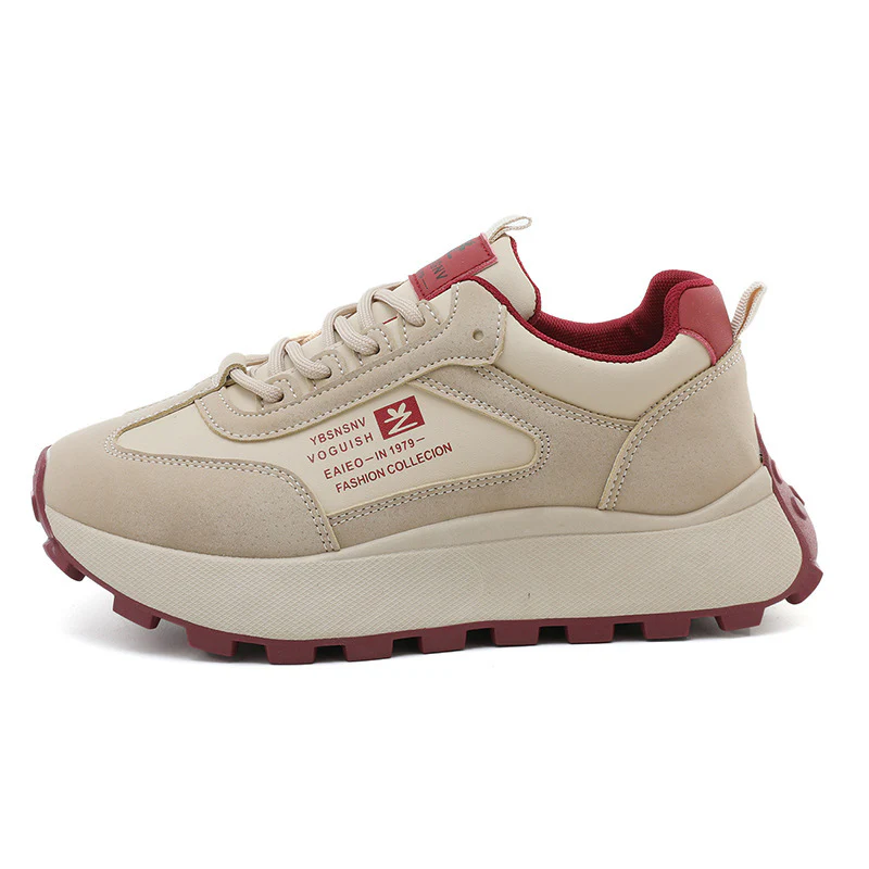Damen Chunky Sneakers mit atmungsaktiven Mesh-Einsätzen und dämpfender Sohle Heidi Mode - Image 8