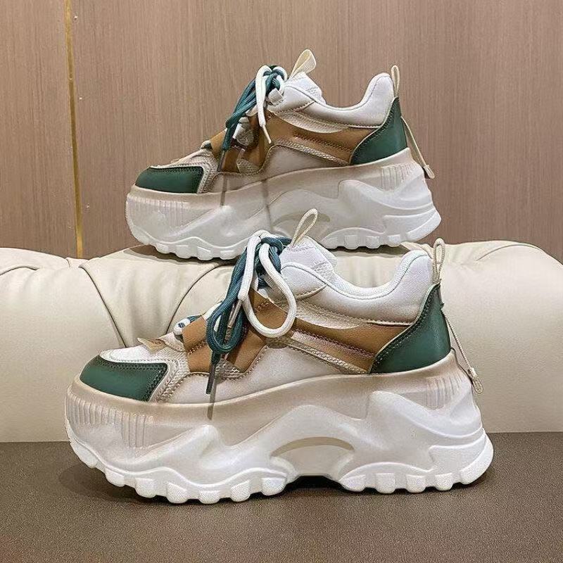 Damen Chunky Sneakers mit atmungsaktiver Mesh-Oberfläche und modischem Design Heidi Mode - Image 3