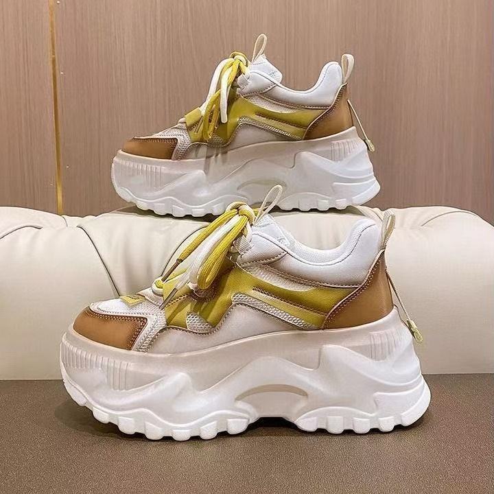 Damen Chunky Sneakers mit atmungsaktiver Mesh-Oberfläche und modischem Design Heidi Mode - Image 4