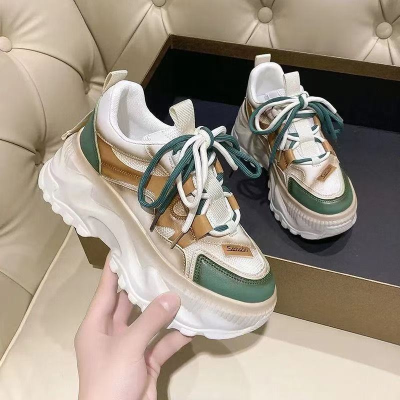 Damen Chunky Sneakers mit atmungsaktiver Mesh-Oberfläche und modischem Design Heidi Mode - Image 5