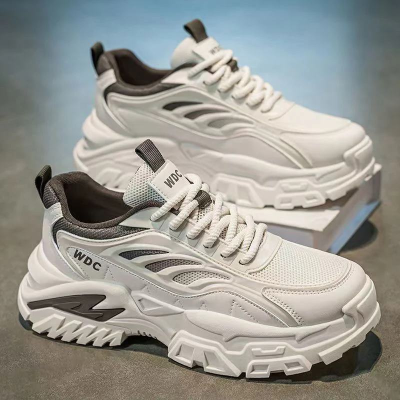 Damen Chunky Sneakers mit atmungsaktiver Mesh-Oberfläche und stoßdämpfender Sohle Heidi Mode - Image 7