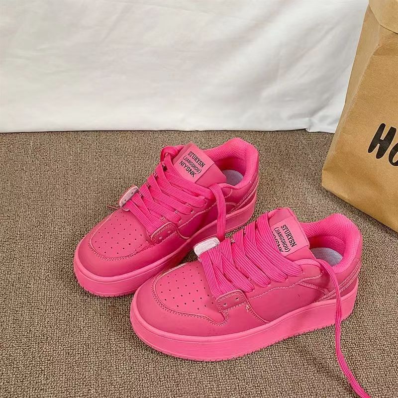 Damen Chunky Sneakers mit atmungsaktiver Oberflächenstruktur und dämpfender Sohle Heidi Mode - Image 6