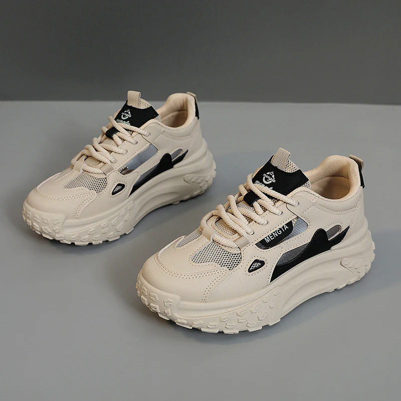 Damen Chunky Sneakers mit atmungsaktiver Oberstruktur und rutschfester Sohle Heidi Mode - Image 6