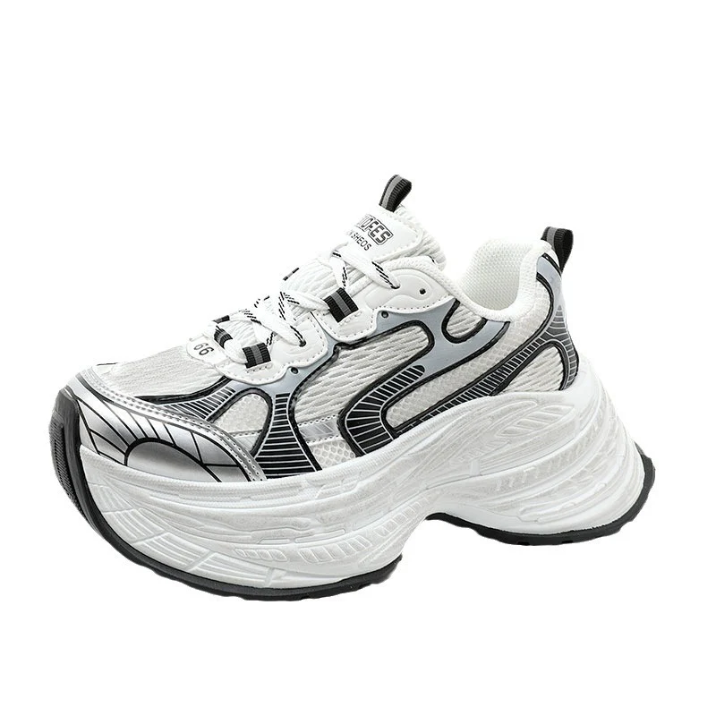 Damen Chunky Sneakers mit dämpfender Laufsohle und modischem Design Heidi Mode - Image 5